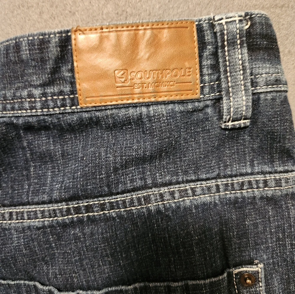 SouthPole Size 38x32 Relaxed Blue